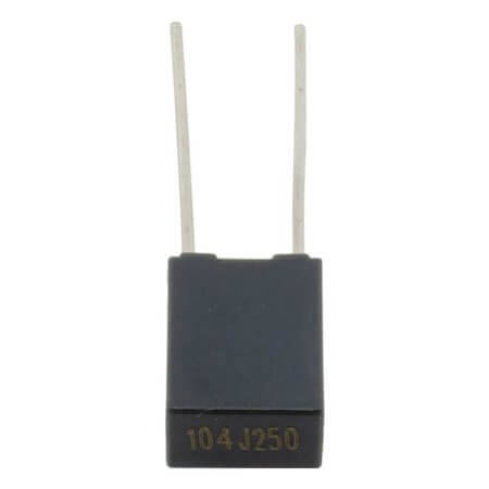 C242E104J2SA201 CAP.POL.100nF 250VDC 5MM 5% MKT BOX TB FARATR - 1