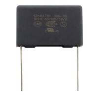 C26Q2105KBSC000 CAP.POL.1uF 305VAC 27.5MM 10% X2 MKT TB BOX SERİAL - 1