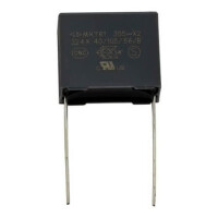 C26Q2224K6SA605 CAP.POL.220nF 305VAC 15MM 10% X2 MKT TB BOX - 1