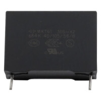 C26Q2684K9SC400 CAP.POL.680nF 305VAC 22.5MM 10% X2 BULK C:4MM - 1