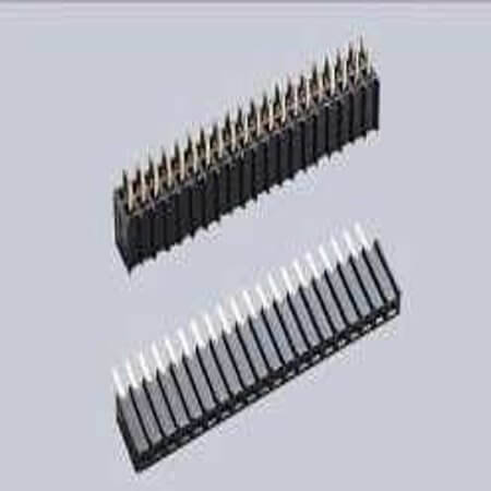 C2810-06ASGH00R FEMALE HEADER 6PIN(1x6) 2.54mm THT V/T MACHINE PIN - 1