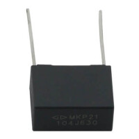 C322J104J60A605 CAP.POL.100nF 630VDC 15MM 5% MKP TB FARATRONIC - 1