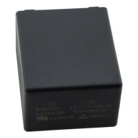 C3D2K106KB00382 CAP.POL.10uF 800VDC 27.5MM 10% BULK - 1