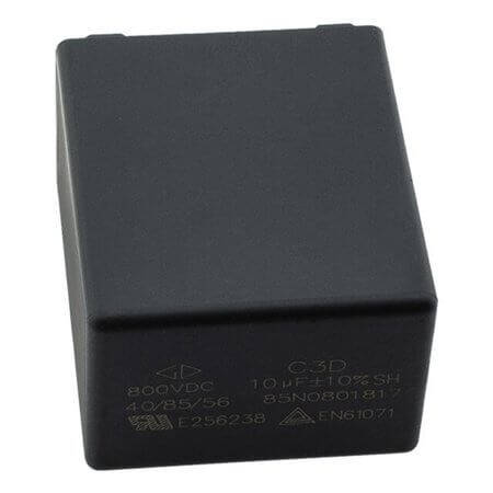 C3D2K106KB00382 CAP.POL.10uF 800VDC 27.5MM 10% BULK - 1
