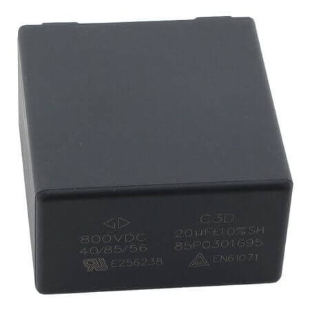 C3D2K206KF02C00 CAP.POL.20uF 800VDC 37.5MM 10% BULK - 1