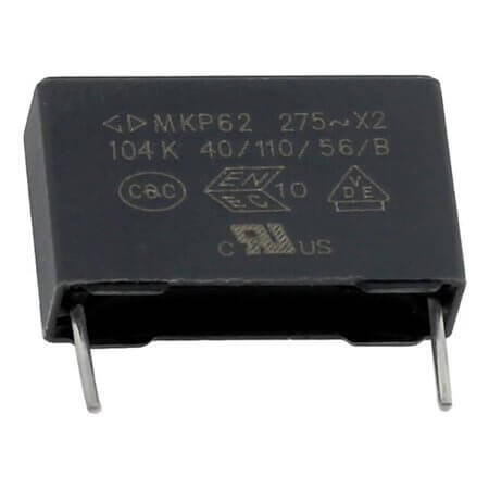 C42P2104K6SC450 CAP.POL.100nF 275VAC 15MM 10% X2 MKP BULK FARATRON - 1