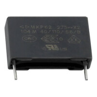C42P2104M6SC361 CAP.POL.100nF 275VAC 15MM 20% X2 - 1