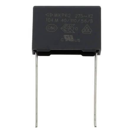 C42P2104M6TC000 CAP.POL.100nF 275VAC 15MM 125C 20% X2 TB FTS - 1