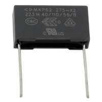 C42P2223M6AA605 CAP.POL.22nF 275VAC 15MM %20 MKP FARATRONIC - 1