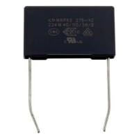 C42P2224M9SA907 CAP.POL.220nF 275VAC 22.5MM 20% X2 - 1