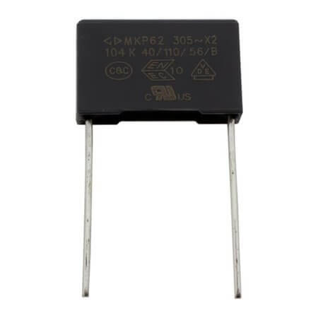 C42Q2104K66A605 CAP.POL.100nF 305VAC 15MM 10% X2 TB(P/N:0.8mm) - 1