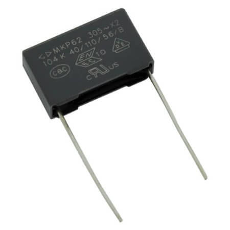 C42Q2104K6SA605 CAP.POL.100nF 305VAC 15MM 10% X2 TB FARATRONIC - 1