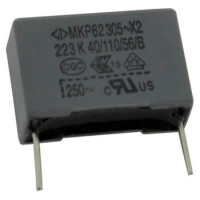 C42Q2223K6AA605 CAP.POL.22nF 305VAC 15MM 10% X2 TB FARATRONIC - 1