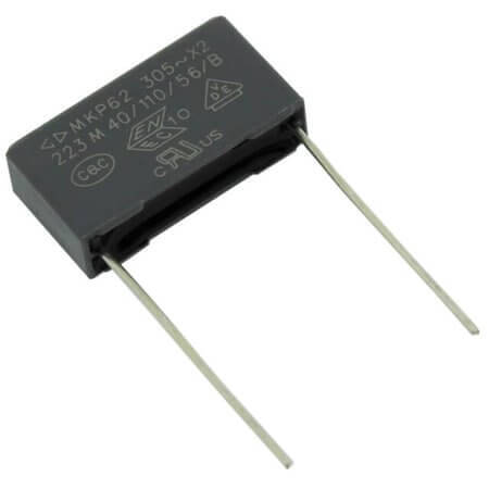 C42Q2223M6AA605 CAP.POL.22nF 305VAC 15MM 20% MKP FARATRONIC - 1