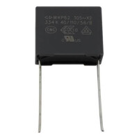 C42Q2334K6SC000 CAP.POL.330nF 305VAC 15MM 10% X2 MKP BULK FARATRON - 1