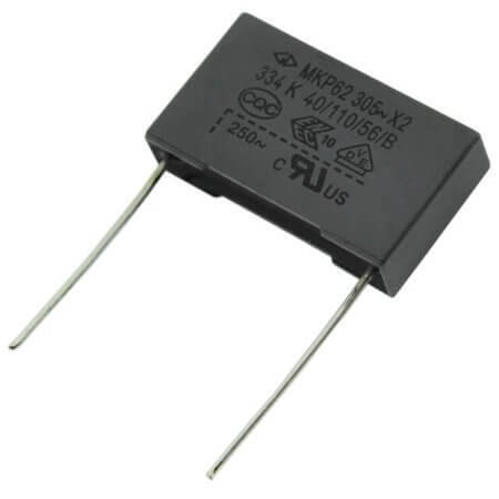 C42Q2334K9SA907 CAP.POL.330nF 305VAC 22.5MM 10% X2 TB FARATRONIC - 1