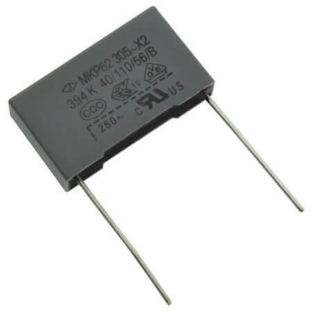 C42Q2394K9SA907 CAP.POL.390nF 305VAC 22.5MM 10% TB FARATRONIC - 1