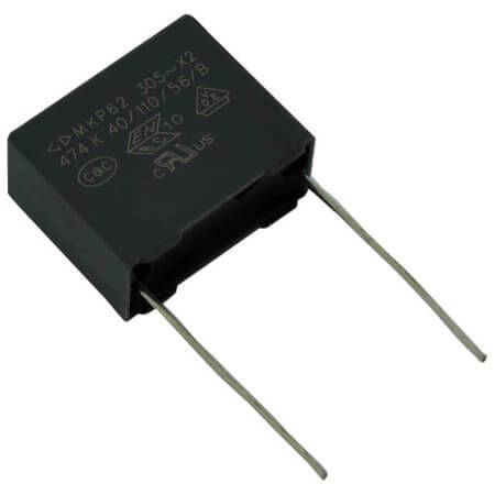 C42Q2474K6FA605 CAP.POL.470NF 305VAC 15MM 10% X2 TIP MKP - 1