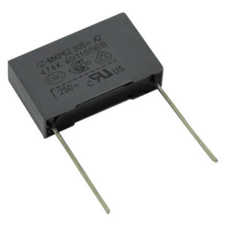 C42Q2474K9SC000 CAP.POL.470nF 305VAC 22.5MM 10% X2 MKP BOX TB FARA - 1
