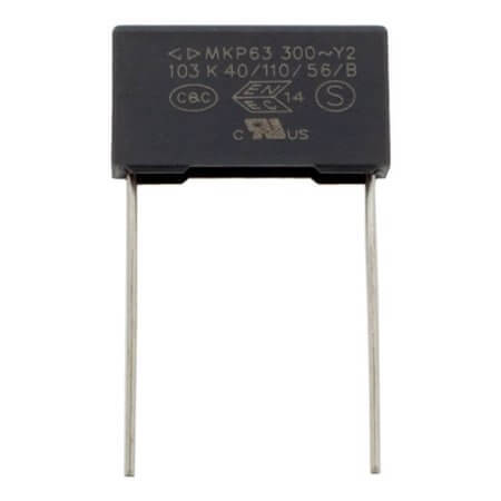C43Q1103K6SC000 CAP.POL.10nF 300VAC 15mm MKP Y2 FARATRONIC - 1