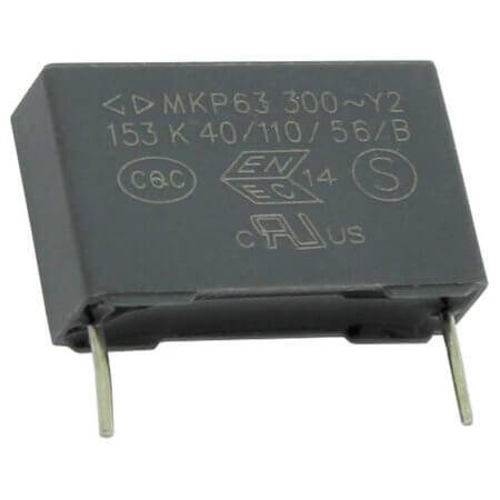 C43Q1153K6SC450 CAP.POL.15nF 300VAC 15MM 10% Y2 FARATRONIC - 1