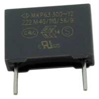 C43Q1222M40C450 CAP.POL.2n2 300VAC 10MM 20% Y2 BULK FARATRONIC - 1