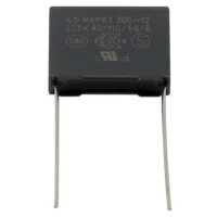 C43Q1223K6SC000 CAP.POL.22nF 250VAC 15MM 10% Y2 TB - 1