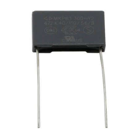 C43Q1472K61A605 CAP.POL.4n7 300VAC 15MM 10% Y2 TB FARATRONIC - 1