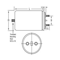 C44EFGR6300ZA0J CAP.POL.300uf 400VDC - 1