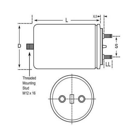 C44EFGR6300ZA0J CAP.POL.300uf 400VDC - 1