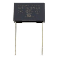 C47H2102K60C000 CAP.POL.1nF 500VAC 15MM 10% - 1