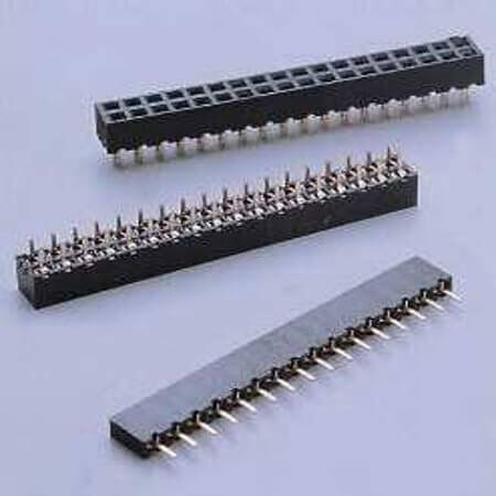 C6801-22ASGH00R FEMALE HEADER 22PIN(1x22) 2.00mm THT V/T TRAY - 1