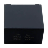 C6AE2406JM0A000 CAP.POL.40uF 250VAC 52.5MM - 1