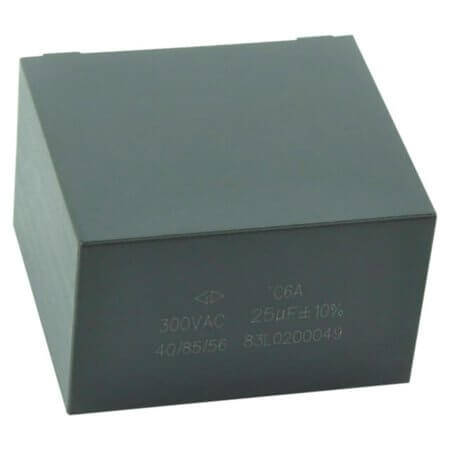 C6AQ1256KM0A000 CAP.POL.25uF 300VAC FARATRONIC - 1