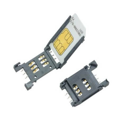 C707 10M006 0492 CONNECTOR SIM/SAM CARD HINGED TYPE - 1