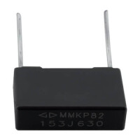 C822J153J60C000 CAP.POL.15nF 630VDC 15MM 5% MKP BOX TB - 1