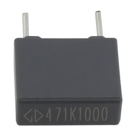 C823A471K30C450 CAP.POL.470pF 1000VDC 7.5MM 10% MKT BOX - 1