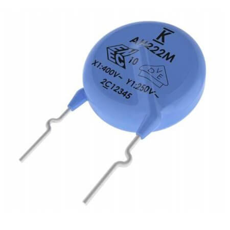 C901U102MUVDBA7317 CAP.CER.1nF 400VAC 20% X1Y1 RADIAL - 1