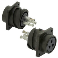 CA3102E20-3S-B-F80 CONNECTOR 3 PİN AWG12 DİŞİ PANEL TİPİ KAD KAPLI - 1