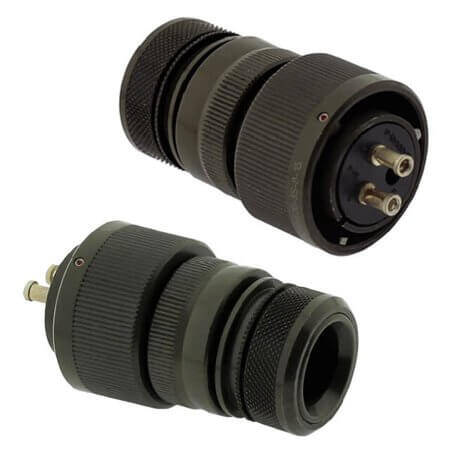 CA3106E20-3P-B-15 CONNECTOR 3 PİN AWG12 ERKEK PANEL TİPİ KAD KAPLI - 1
