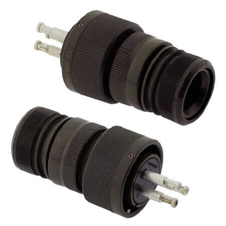 CA3106E20-3S-B-15 CONNECTOR 3 PİN AWG12 DİŞİ PANEL TİPİ KAD KAPLI - 1