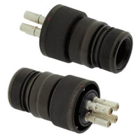 CA3106E22-22S-B-15 CONNECTOR 4PIN AWG8 DİŞİ PANEL TİPİ KAD KAPLLI - 1