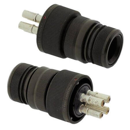 CA3106E22-22S-B-15 CONNECTOR 4PIN AWG8 DİŞİ PANEL TİPİ KAD KAPLLI - 1