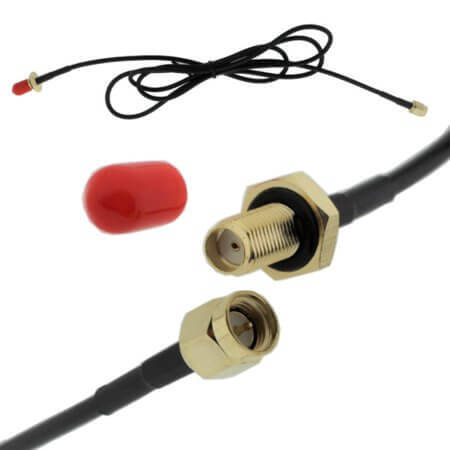 CAB05-SMA-MFW1M CABLE RG174 SMA - 1