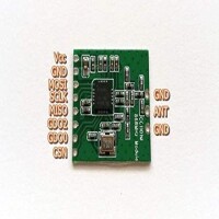 CC1101 868Mhz Wireless Transceiver Module With Antenna Half Hole - 4
