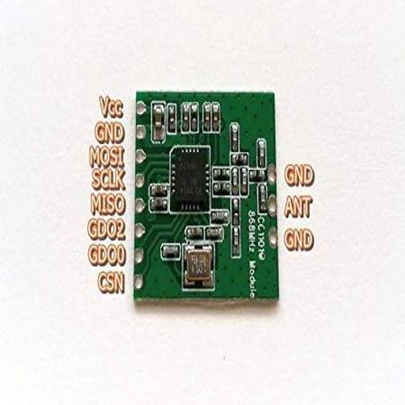 CC1101 868Mhz Wireless Transceiver Module With Antenna Half Hole - 4