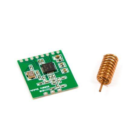 CC1101 868Mhz Wireless Transceiver Module With Antenna Round Hole - 9