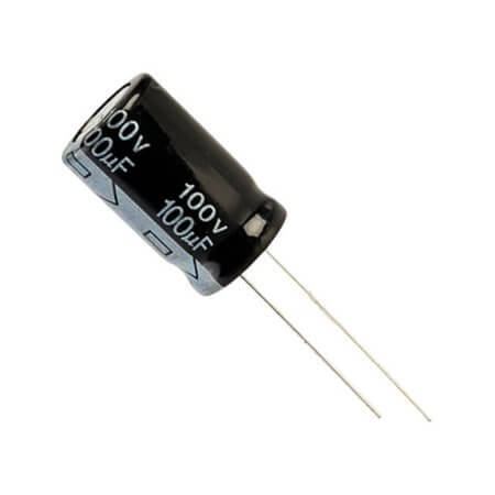 CD11GCL-100V100 CAP.EL.100uF 100V 10x16 5MM 105C L.ESR 12000H TB - 1