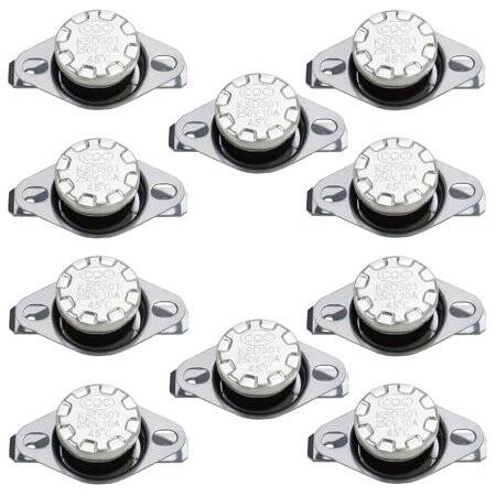 Ceramics KSD301 45 Degree Normally Closed NC Temperature Controlled Switch Thermostat 250V 16A Temperature Control - 1