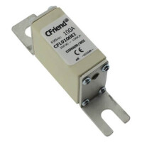 CFL9100EI FUSE 100A 660V NH00 TYPE CHASIS MOUNT - 1